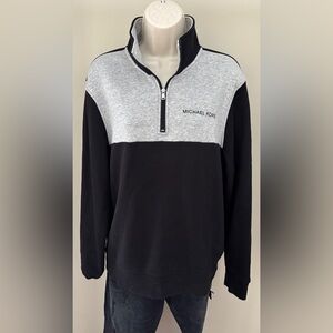 Michael Kors Men's Quarter Zip Pull Over
